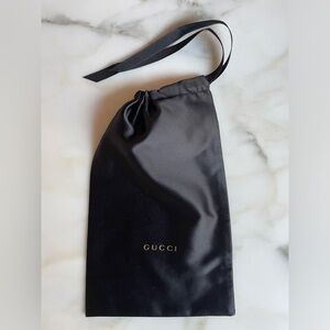 Gucci Satin Dust Bag, 5” x 8”